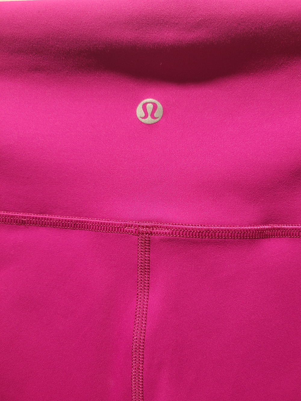 Lululemon Wonder Train High-Rise Women's Raspberry Leggings Size 14 - Picture 6 of 8